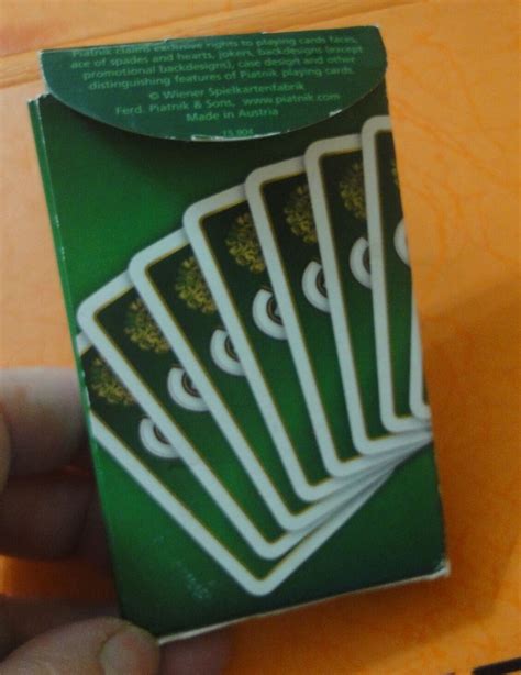 Gosser Playng Cards 36 Blatt Piatnik Austria Doppeldeutsche