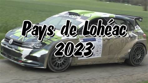 Rallye Du Pays De Loh Ac Youtube