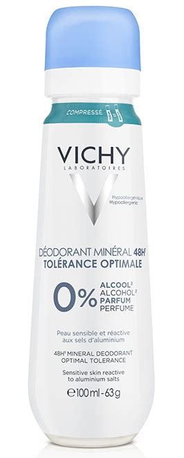 Déodorant minéral compressé 48h Tolérance Optimale Vichy