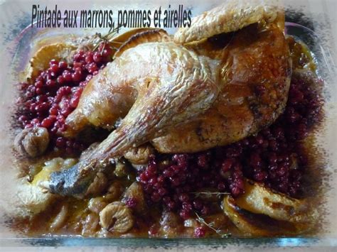 Pintade Aux Marrons Pommes Et Airelles La Petite Cuisine De Framboisine