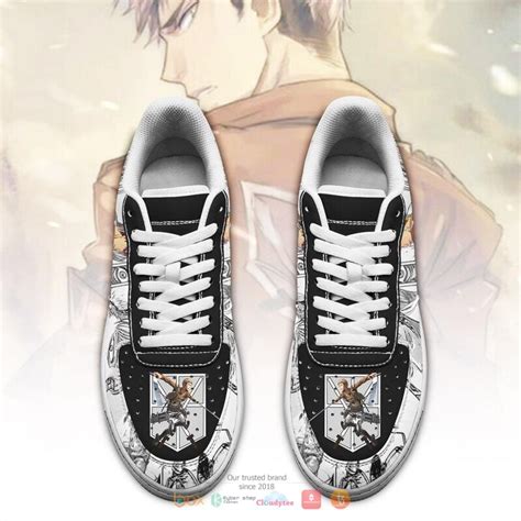 BEST AOT Jean Attack On Titan Anime Nike Air Force shoes - Express your unique style with ...