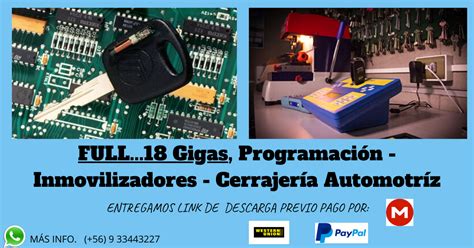 Electroeducar Curso Full Programaci N Inmovilizadores Cerrajer A