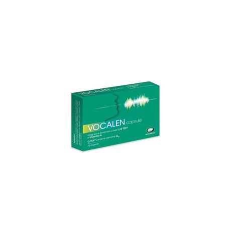 Vocalen Integratore Alimentare Mucose 20 Capsule