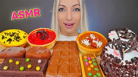 Asmr Eating Chocolate Ice Cream Milka Cake Dessert 초콜릿 디저트 Sweet Food Mukbang 먹방 Youtube