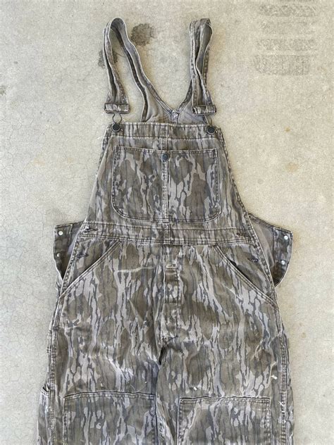 Vintage Mossy Oak Bottomland Overalls S M 🇺🇸 Camoretro