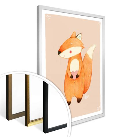 Poster Loske Fuchs Wall Art De