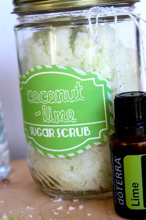 Diy Coconut Lime Sugar Scrub Coconut Lime Diy Coconut Coconut