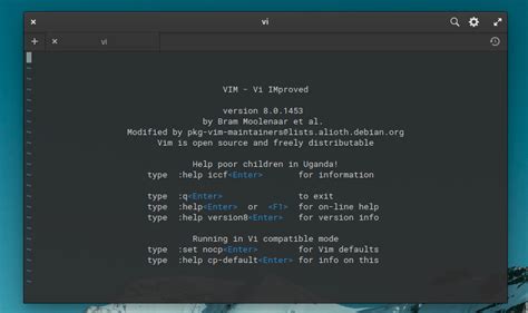 Vim Linux Command