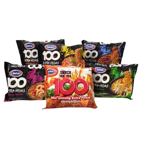 Jual Mie Gaga Jalapeno Gaga Extra Pedas Netto Gram Shopee