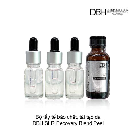 Bộ tẩy tế bào chết tái tạo da DBH SLR Recovery Blend Peel Chợ Tình