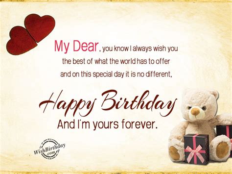 My Dear Happy Birthday - Wish Birthday – Birthday Wishes, Pictures, Images