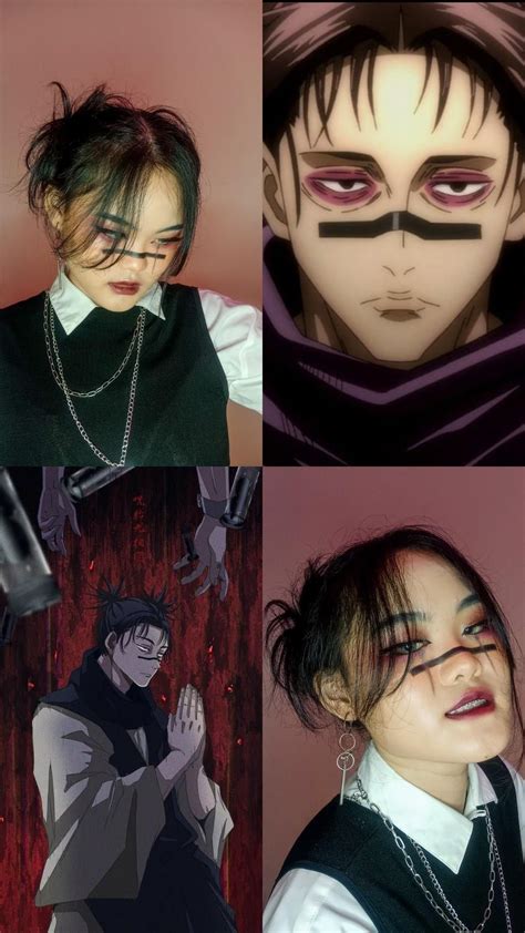 choso jujutsu kaisen makeup | Anime makeup, Cosplay makeup, Makeup