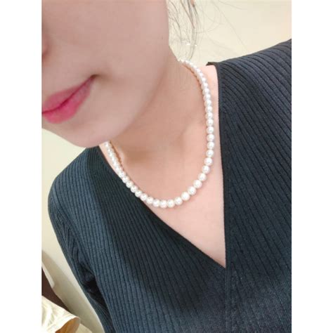 Jual Kalung Mutiara Air Tawar Asli Rangka Silver S White Pearl