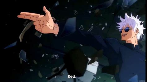 Gojo Uses Cursed Technique Reversal RED Jujutsu Kaisen Season 2