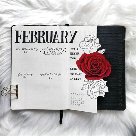 30 February Bullet Journal Themes Free Printable