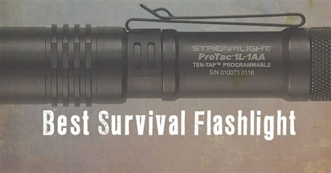 Best Survival Flashlight Knifeup