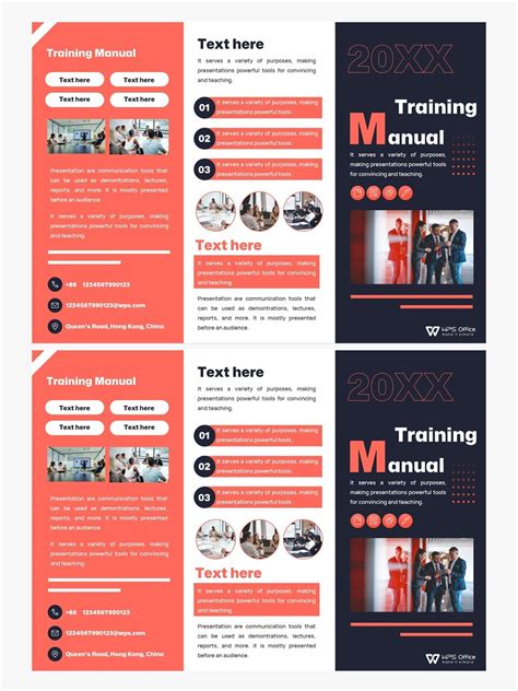 WORD Of Training Manual Docx WPS Free Templates