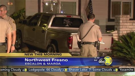 Suspected Drunk Driver Crashes Into Fresno Home Abc30 Fresno