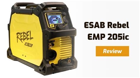 ESAB Rebel EMP 205ic AC DC Multi Process Welder Huronia 53 OFF