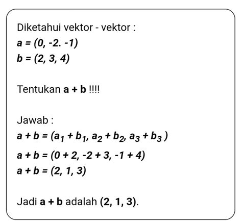 Detail Contoh Penjumlahan Vektor Koleksi Nomer 23