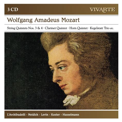 Wolfgang Amadeus Mozart L Archibudelli Charles Neidich Robert Levin