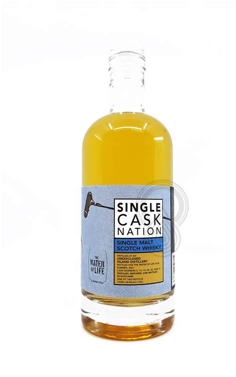 Single Cask Nation Undisclosed The Water Of Life Single Malt Scotch