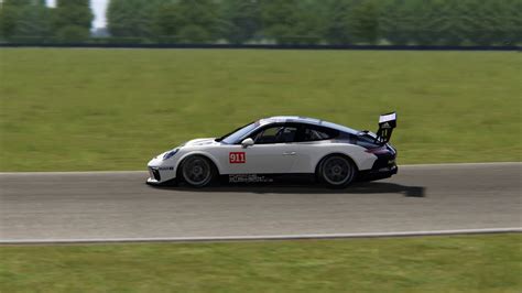 Assetto Corsa Porsche Gt Cup Croft Hotlap Tv Youtube