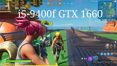 I5 9400f GTX 1660 Fortnite Epic Settings YouTube