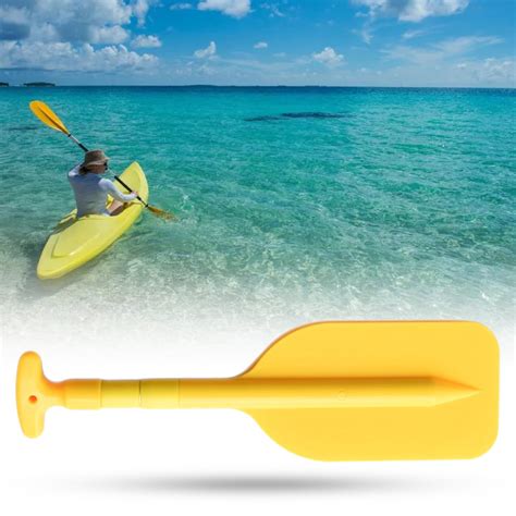 Travelwant Boat Paddle Telescoping Plastic Collapsible Oar Kayak Jet