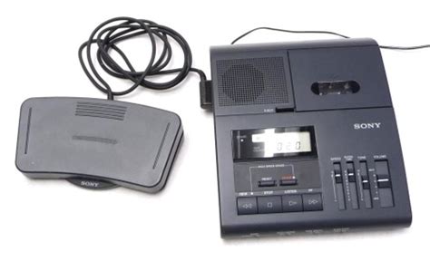 Sony Bm 840 Microcassette Transcription Transcriber Machine Voxeagle Equipment