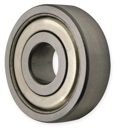 DAYTON Radial Ball Bearing Double Shielded 17 Mm Bore Dia 40 Mm