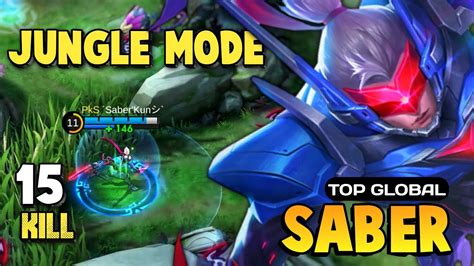 Saber Best Build Saber Top Global Gameplay Mobile Legends