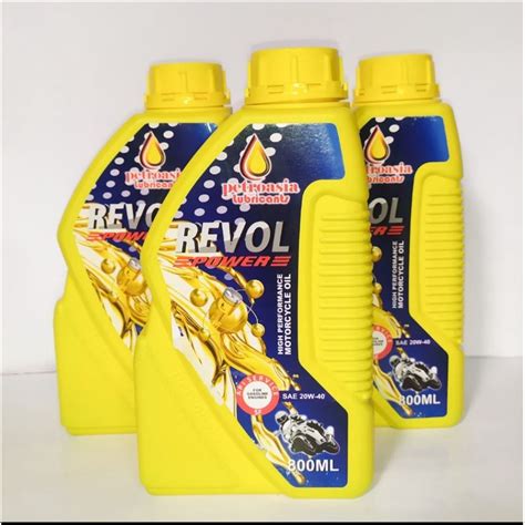 Jual OLI REVOL 4T 800 Ml Petroasia Oli Mesin Motor 0 8 Liter Petroasia