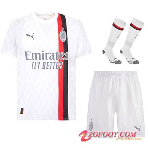 Tout Les Ensemble Maillot Milan AC Exterieur Short Chaussettes 2023