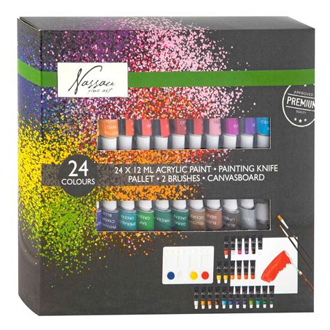 Kaufen Sie Nassau Classic Acrylfarben Set 24x12ml Lobbes Spielzeug