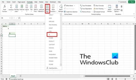 C Mo Utilizar La Funci N Pi En Excel