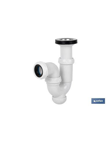 Sifón Curvo Con Salida Ø32 40 Y Válvula Lavabo Bidé 1 1 2 X 70