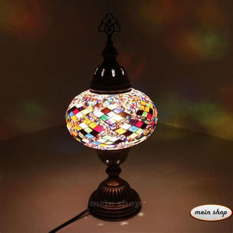 Mosaik Tischlampe T Rkei Mosaiklampe Handgearbeitet Orientalische Lampe