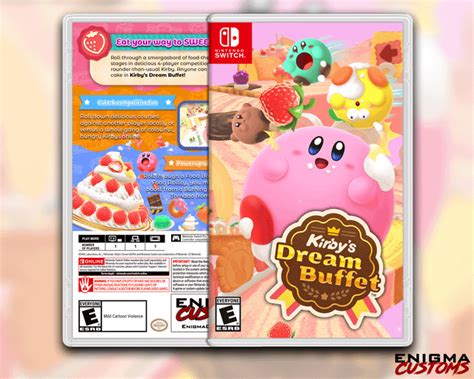 Kirby's Dream Buffet : r/NintendoSwitchBoxArt