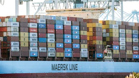 La Empresa Danesa De Transporte Maersk Deja De Aceptar Nuevos Pedidos De Contenedores De