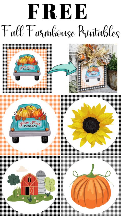 Farmhouse Fall Printables