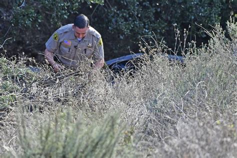 Chino Hills Police Pursuit Results In Car Down Embankment News