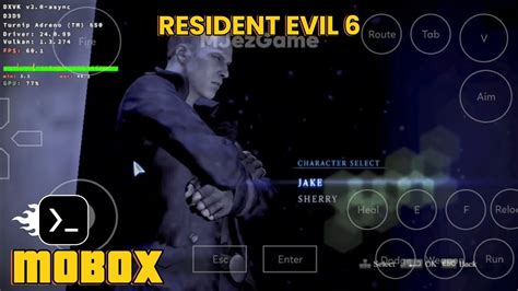 Mobox Gameplay Resident Evil 6 Emulator Windows Android YouTube