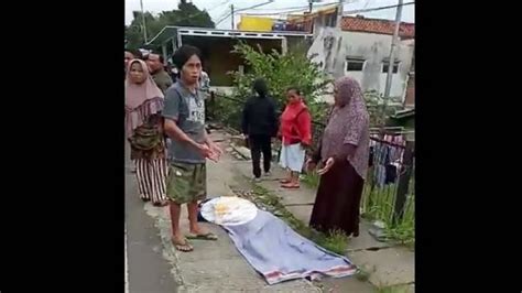 Usai Ditodong Ibu Hamil Terkapar Bersimbah Darah Di Tanjungsari Sumedang