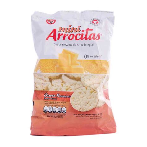 Snack Crocante De Arroz Integral Mini Supers