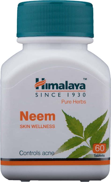 Buy Himalaya Wellness Pure Herbs Neem 60 Tabs Skin Wellness Online