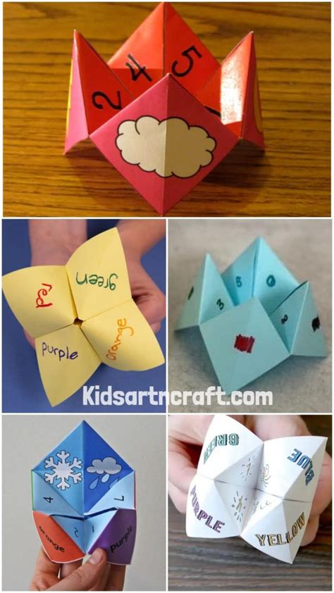 Fortune Teller Origami Crafts - Kids Art & Craft