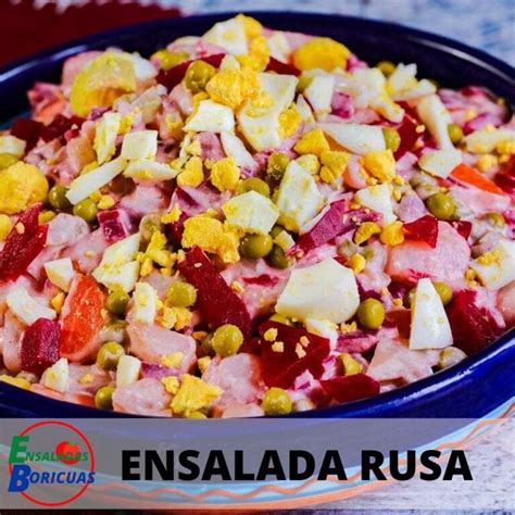 → Receta《ensalada Rusa De Puerto Rico》※ ↑↑ 【2024】