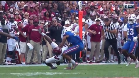 2016 Usc Vs Florida Bryan Edwards 21 Yd Reception Youtube