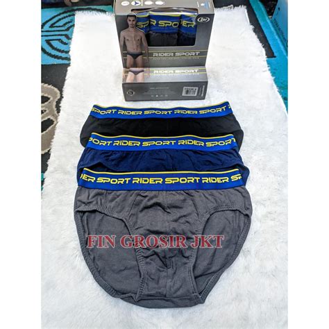 Jual Celana Dalam Pria Rider Isi Pcs Shopee Indonesia